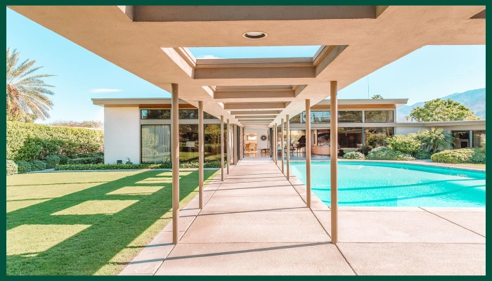 Frank Sinatra&rsquo;s mid-century modern estate.